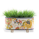 Garden Of Eden Oval Ceramic Indoor Planter - BlueJay Avenue