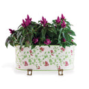 Geranium Trellis Oval Planter - BlueJay Avenue