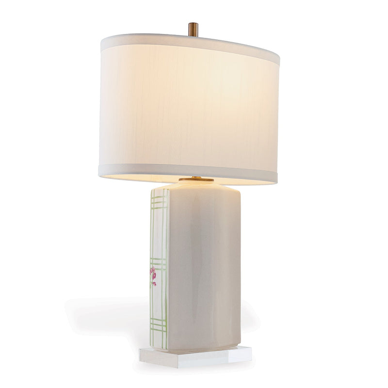 Geranium Trellis Table Lamp - BlueJay Avenue