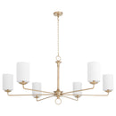 Ginevra Gold Chandelier Light Fixture - BlueJay Avenue