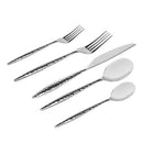 Godinger Avellino Mirrored 18/10 Stainless Steel | 20 Piece Flatware Set Service For 4 - BlueJay Avenue