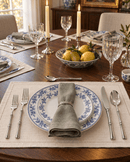 Godinger Rattan Mirrored 18/10 Stainless Steel 20 Piece Flatware Set, Service For 4 - BlueJay Avenue