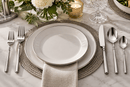 Godinger Regal Matte Silver 18/10 Stainless Steel Flatware Set, 20 Piece Service for 4 - BlueJay Avenue