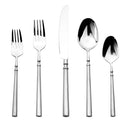 Godinger Regal Matte Silver 18/10 Stainless Steel Flatware Set, 20 Piece Service for 4 - BlueJay Avenue