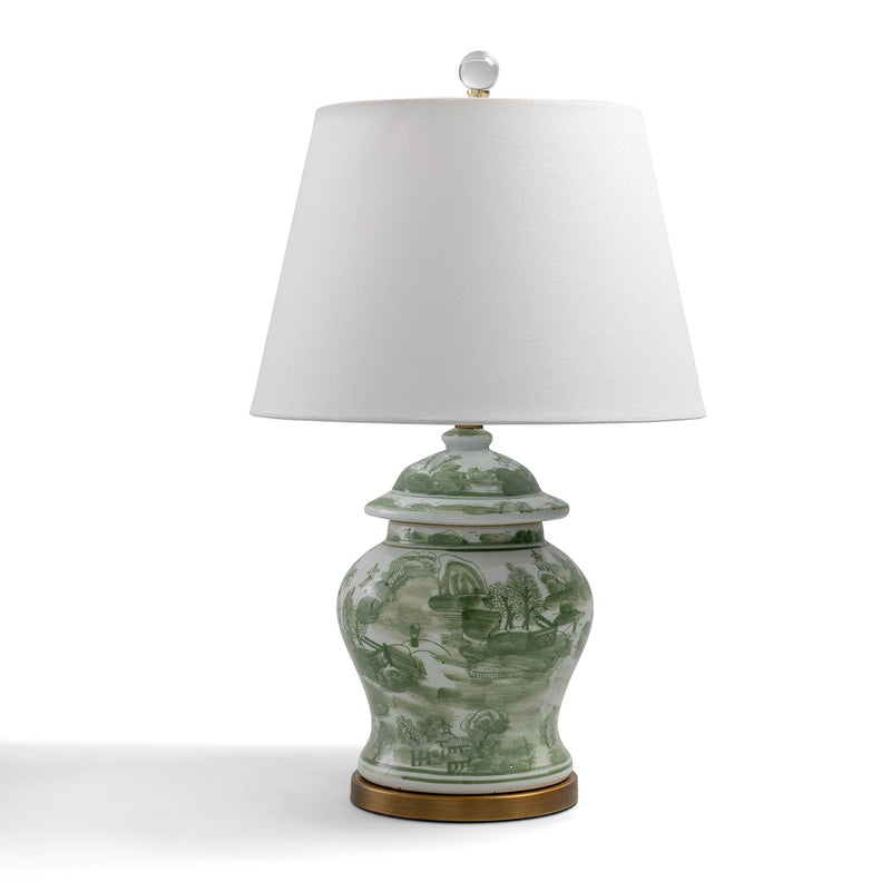 Green Willow Accent Lamp - BlueJay Avenue