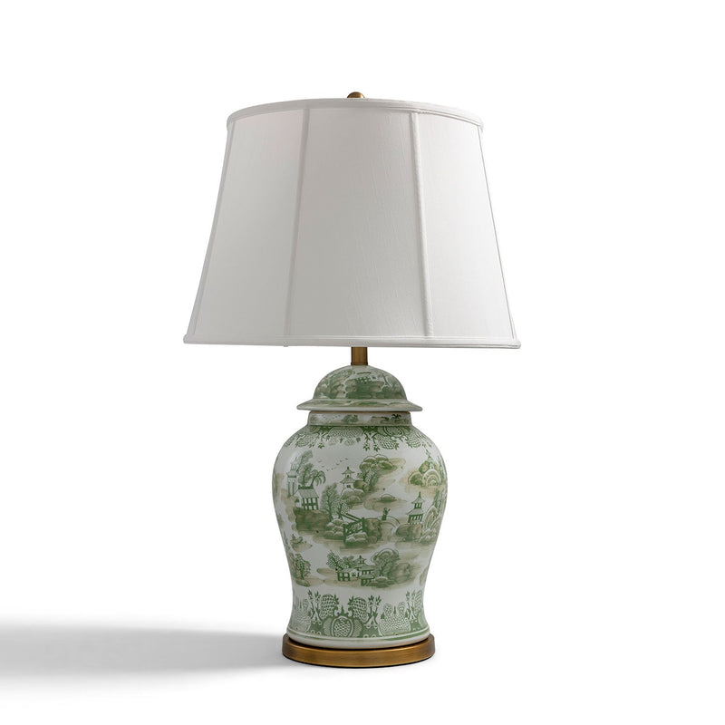 Green Willow Large Lamp - BlueJay Avenue