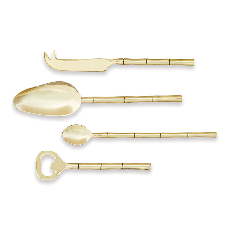 Grove Bar Set Of 4, Gold - BlueJay Avenue