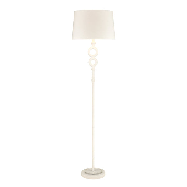 Hammered Home White Floor Lamp - BlueJay Avenue