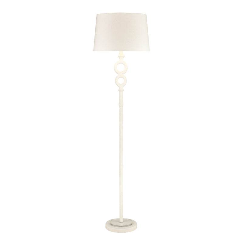 Hammered Home White Floor Lamp - BlueJay Avenue