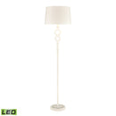 Hammered Home White Floor Lamp - BlueJay Avenue