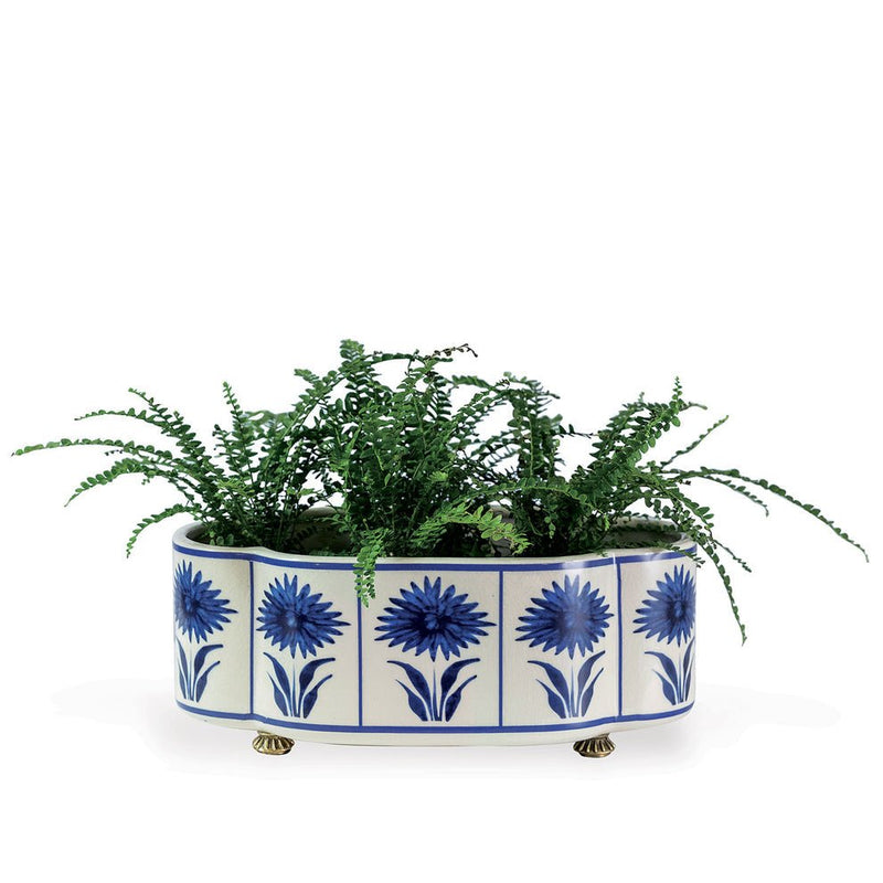 Hannah Scallop Indoor Planter Pot - BlueJay Avenue