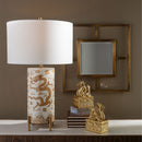 Imperial Dragon Brown Table Lamp - BlueJay Avenue