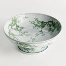 Imperial Empress Green Ceramic Decorative Footed Bowl - BlueJay Avenue