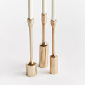 Inge Taper Candle Holders, Set Of 3 - BlueJay Avenue