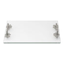Isadora Glass Decorative Tray - BlueJay Avenue