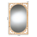 Isley Rattan Wall Accent Mirror - BlueJay Avenue