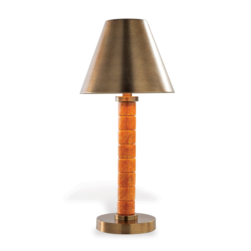 Jade Garden Amber Accent Lamp - BlueJay Avenue