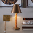 Jade Garden Amber Accent Lamp - BlueJay Avenue