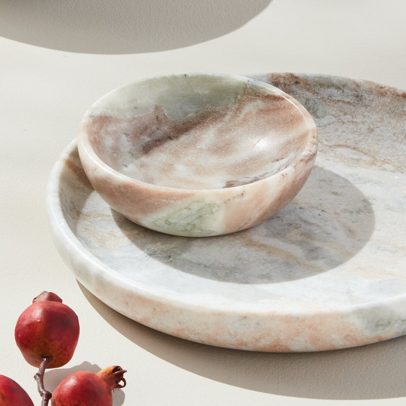 Josephine Marble Decorative Bowl - BlueJay Avenue
