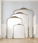 Jules Primrose Antique Silver Arched Full Length Floor Mirror, Large - 83" - BlueJay Avenue