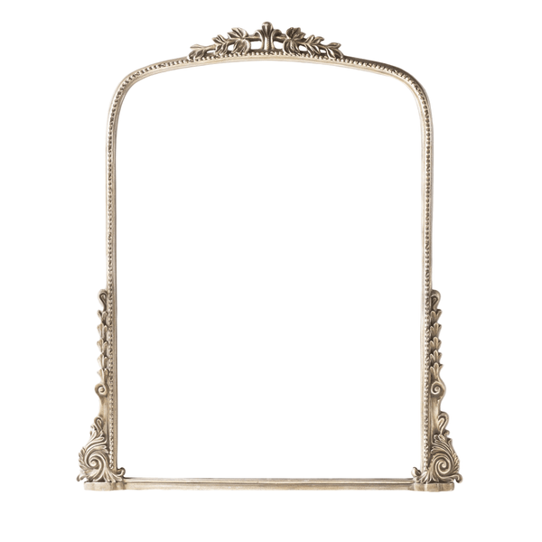 Jules Primrose Antique Silver Full Arch Mirror, Small - BlueJay Avenue