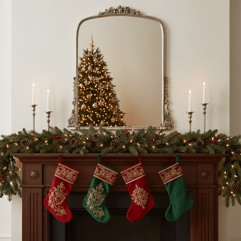 Jules Primrose Antique Silver Full Arch Mirror, Small - BlueJay Avenue