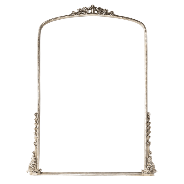 Jules Primrose Antique Silver Full Length Arch Floor Mirror, Large - BlueJay Avenue