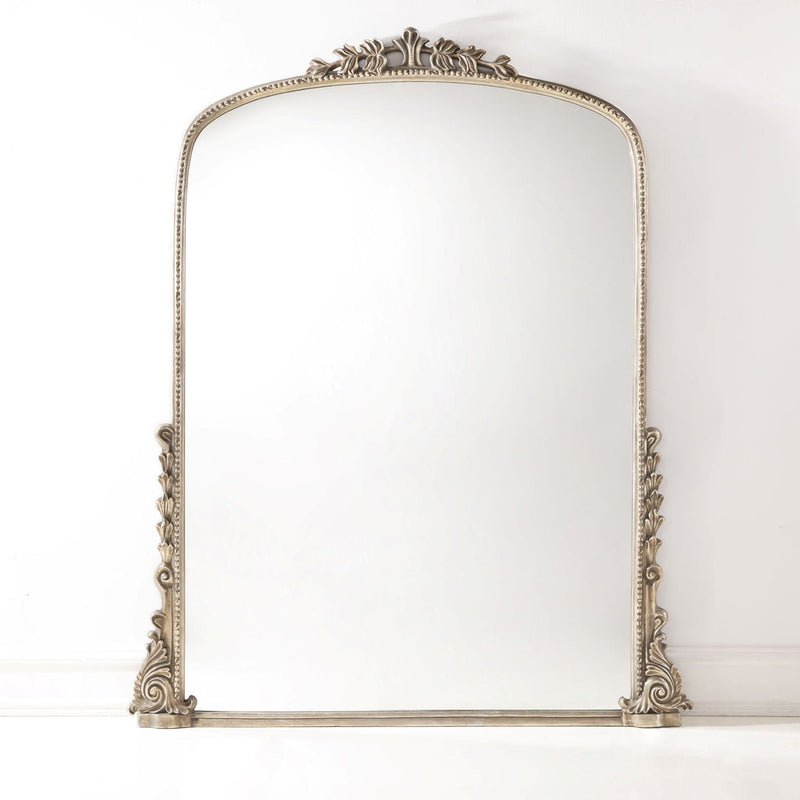 Jules Primrose Antique Silver Full Length Arch Floor Mirror, Medium - BlueJay Avenue