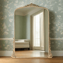 Jules Primrose Gold Full Arch Mirror, Large - BlueJay Avenue