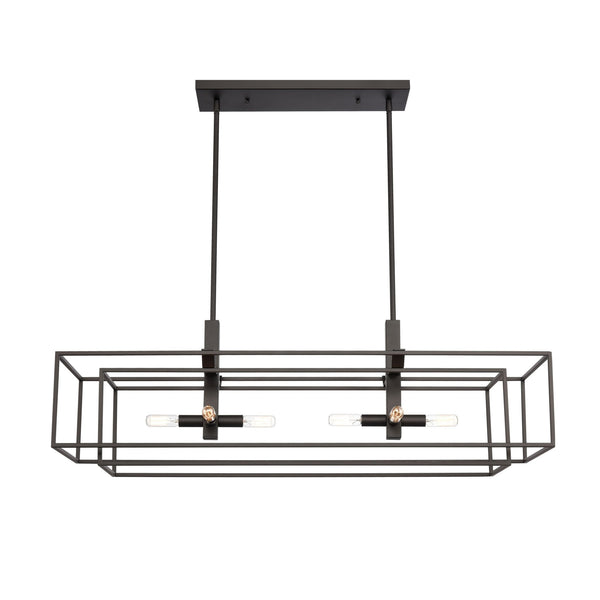 Kinsley 8 - Light Bronze Kitchen Island Lighting - BlueJay Avenue