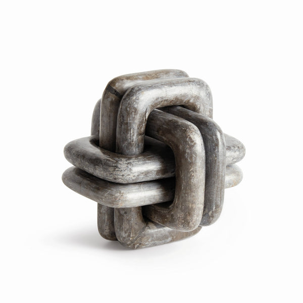 Knot Marble Sculpture Decorative Accent Piece - BlueJay Avenue
