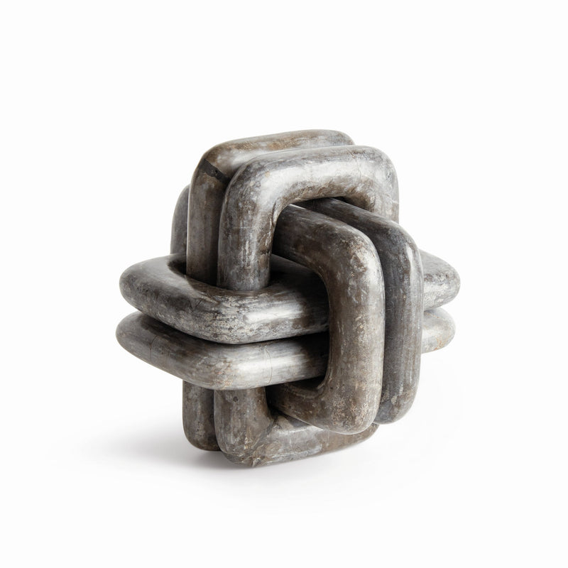 Knot Marble Sculpture Decorative Accent Piece - BlueJay Avenue