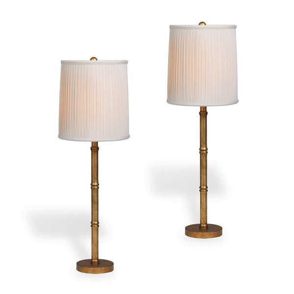 Lauderdale Set of 2 Gold Bamboo Buffet Lamp - BlueJay Avenue