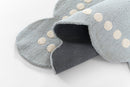 Lily Scalloped Wool Blue Nursery Area Rug - BlueJay Avenue