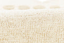 Lily Scalloped Wool Nursery Cream Rug - BlueJay Avenue