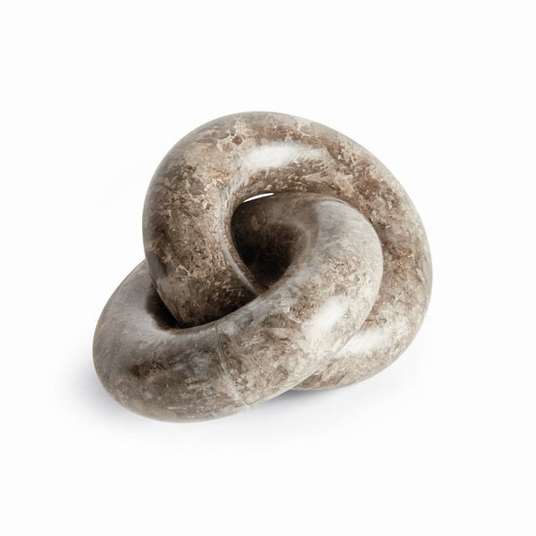 Link Marble Ring Sculpture Decorative Accent Piece - BlueJay Avenue