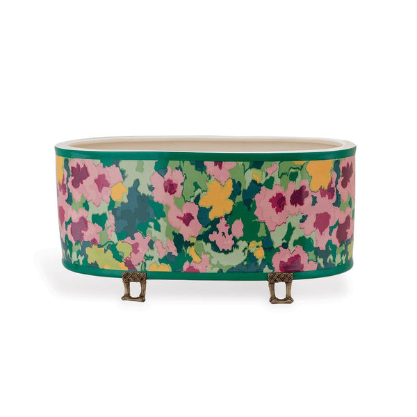 Madcap Cottage Rousham Green Oval Planter - BlueJay Avenue
