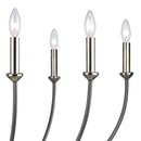 Madeline Gray Farmhouse Chandelier - BlueJay Avenue