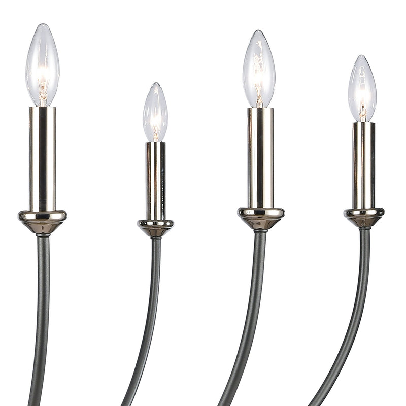 Madeline Gray Farmhouse Chandelier - BlueJay Avenue