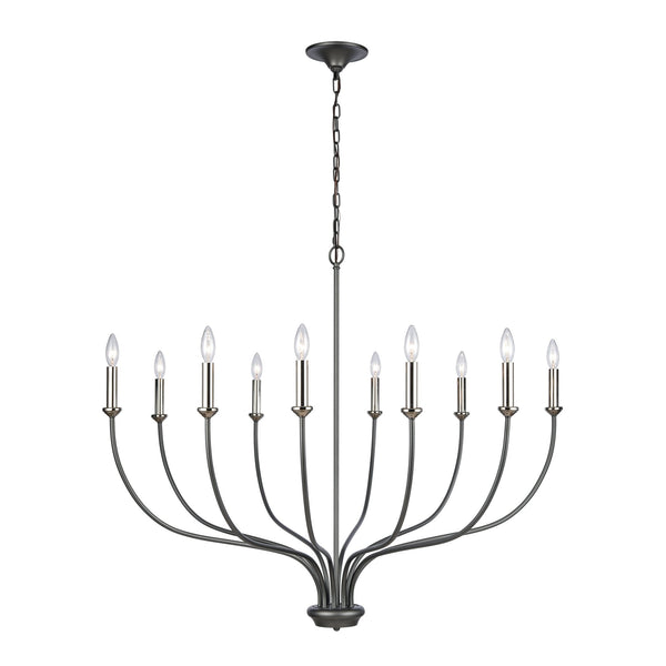 Madeline Gray Farmhouse Chandelier - BlueJay Avenue