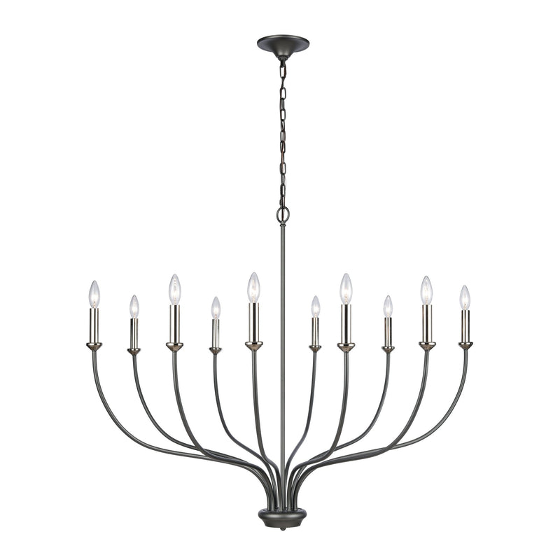 Madeline Gray Farmhouse Chandelier - BlueJay Avenue