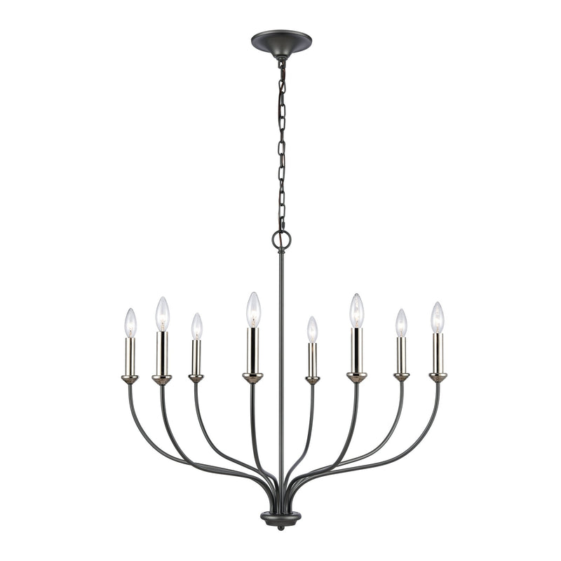 Madeline Gray Farmhouse Chandelier - BlueJay Avenue