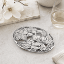 Magnolia Floral Aluminum Trivet for Hot Dishes - BlueJay Avenue
