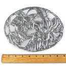 Magnolia Floral Aluminum Trivet for Hot Dishes - BlueJay Avenue