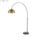 Magnus Arch Gold Floor Lamp - BlueJay Avenue