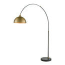 Magnus Arch Gold Floor Lamp - BlueJay Avenue