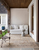 Margaret Brown Traditional Washable Outdoor Rug - BlueJay Avenue