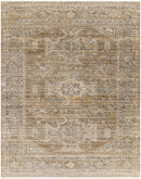 Margaret Brown Traditional Washable Outdoor Rug - BlueJay Avenue