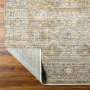 Margaret Brown Traditional Washable Outdoor Rug - BlueJay Avenue