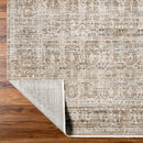 Margaret Traditional Taupe Washable Outdoor Rug - BlueJay Avenue